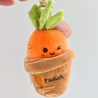 Radish Keychain