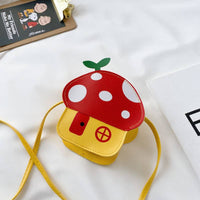 Mushroom-Shaped Mini Shoulder Bag: PINK