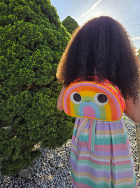 PVC Rainbow Backpack | Kid’s Accessories | School Supplies