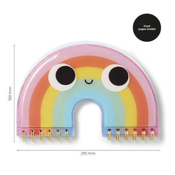 Rainbow A5 Notebook |  Novelty Notebook | Kids Stationery